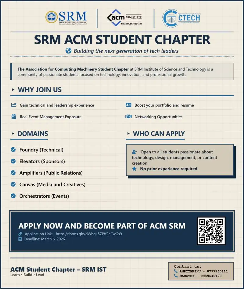 Recruitment Drive 2026